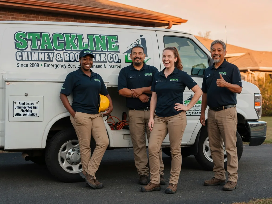 Chimney flashing repair company in Alderson, OK